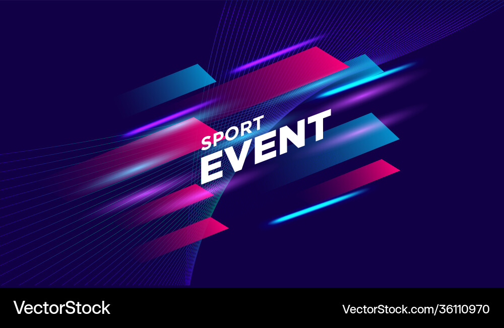 Bright abstract background with a dynamic waves vector image