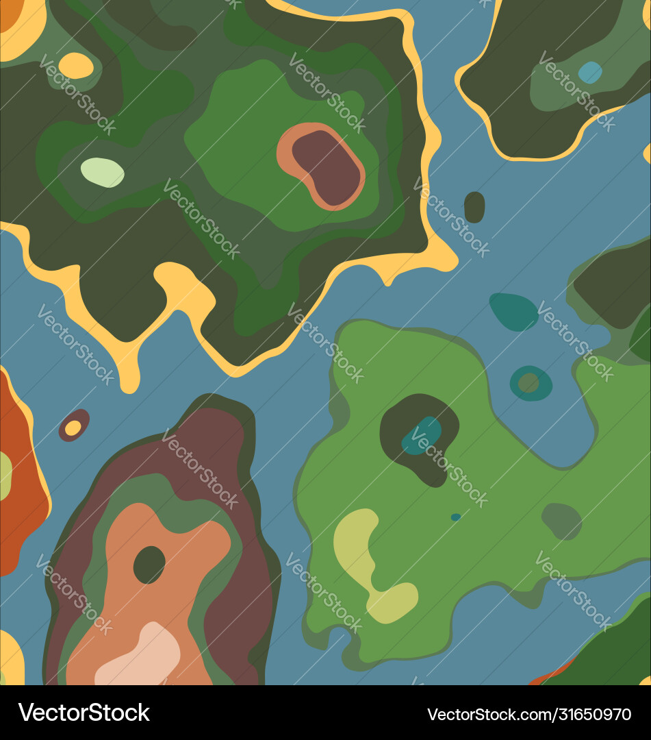 Color background image abstract map Color background image abstract map vector image