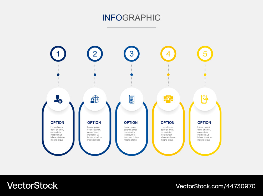 User authentication internet security mobile vector image