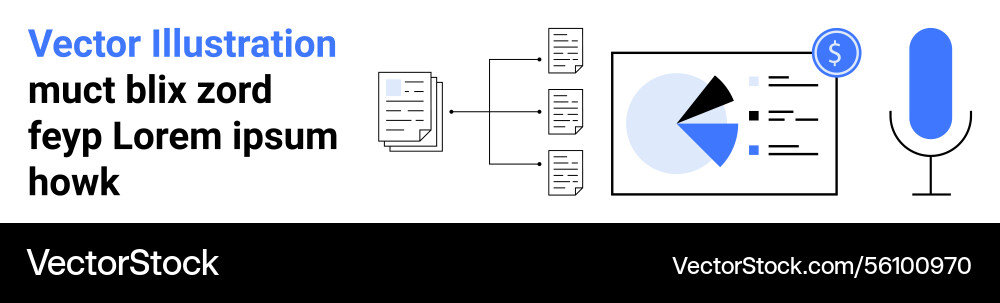 Workflow Automation mit Dokumentenprozessen Workflow Automation mit Dokumentenprozessen vektorbild