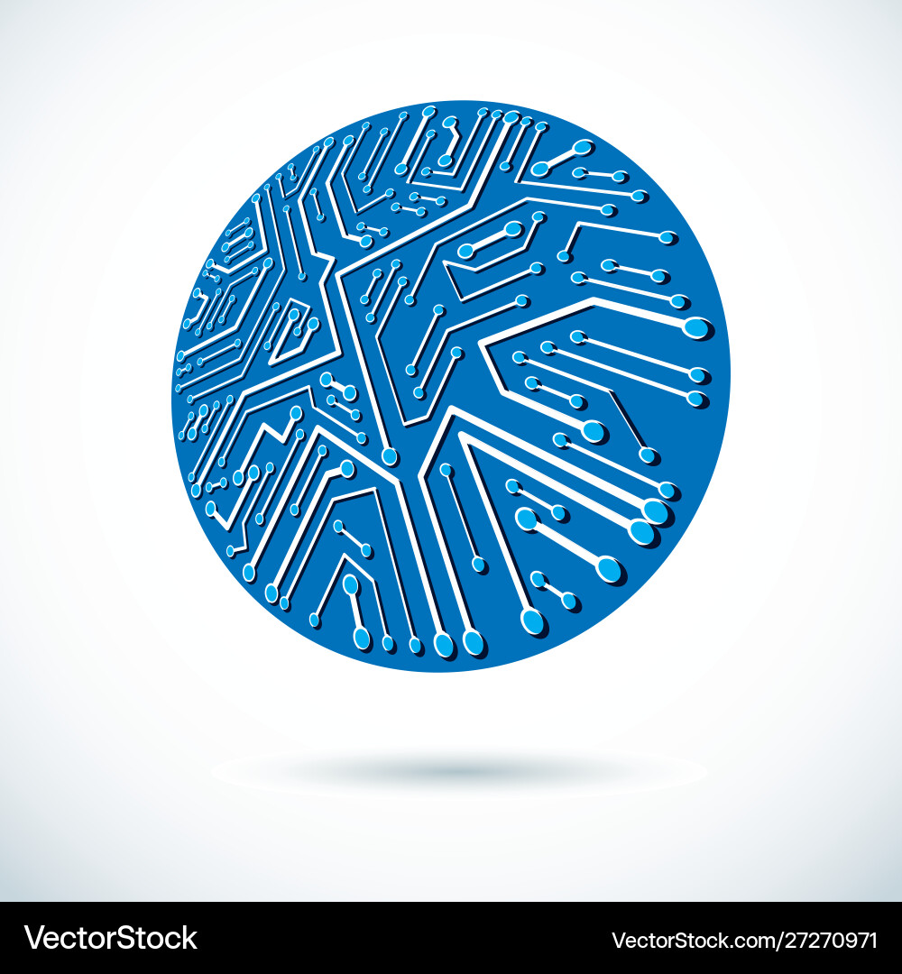 Microchip design cpu information communication Microchip design cpu information communication vector image