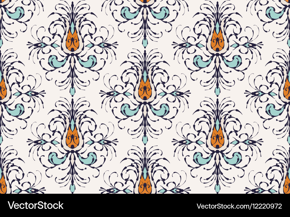 Retro pattern vector image
