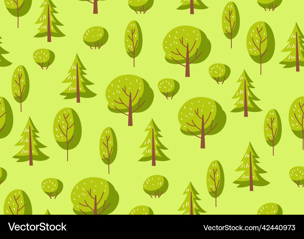 Spring or summer seamless pattern with stylized Spring or summer seamless pattern with stylized vector image