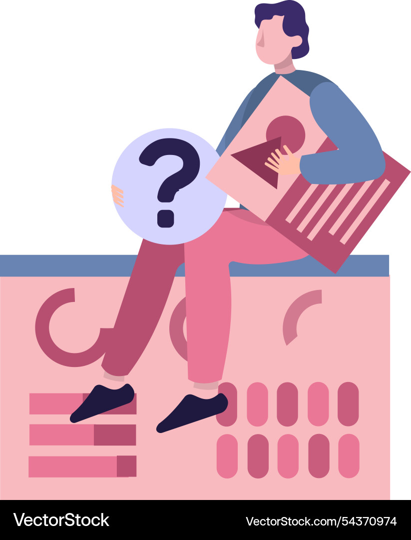 App and faq service development icon Vector Image