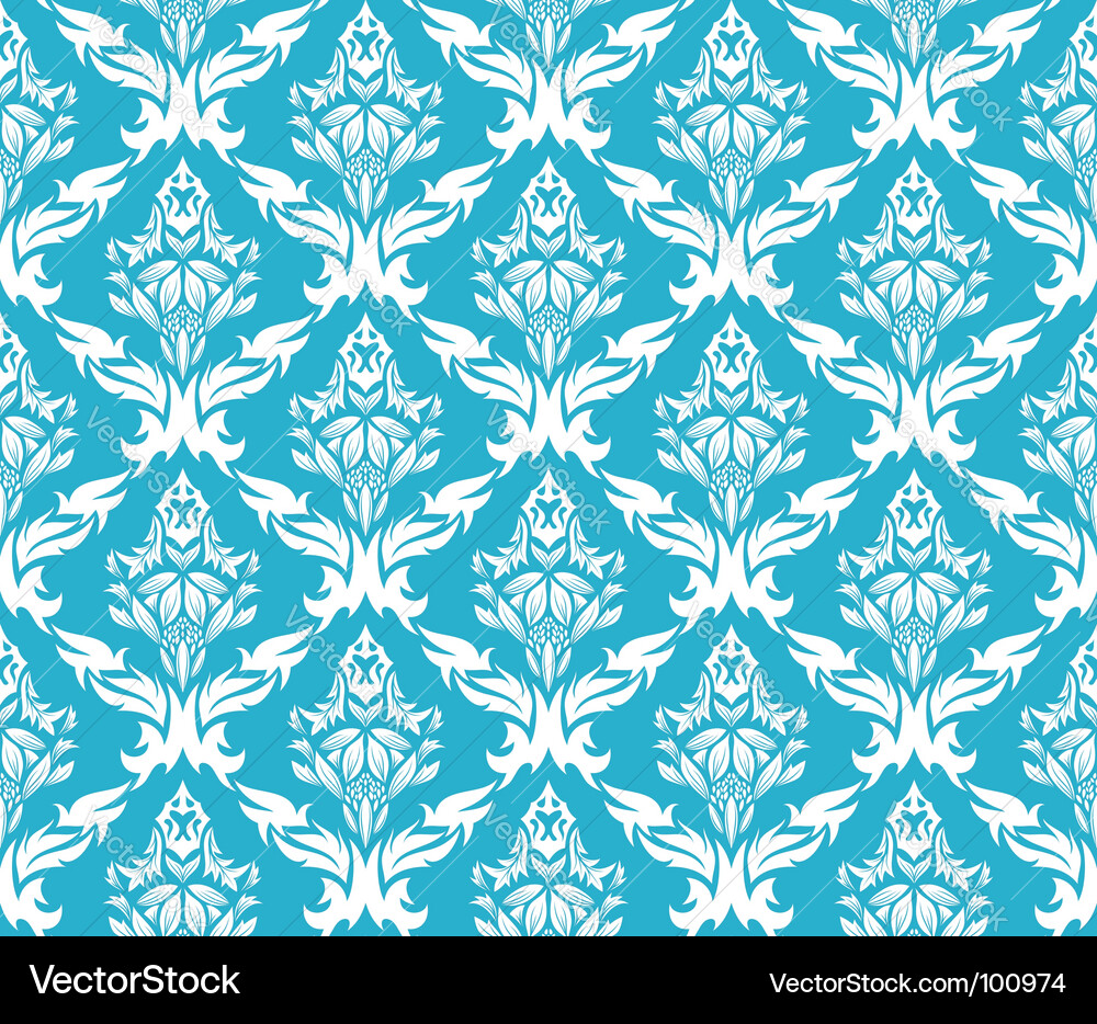 Damask pattern Vector Image