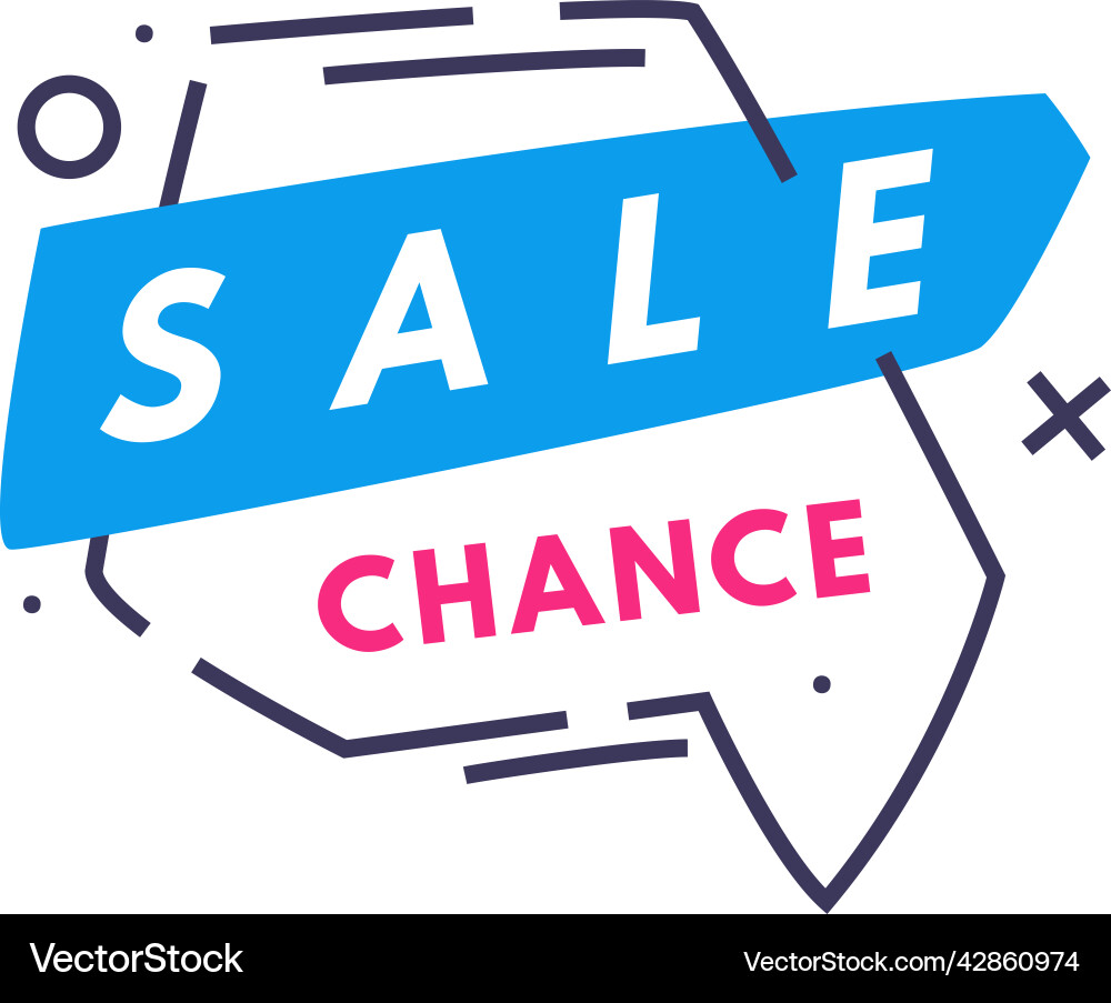 Hot sale badge and promo sticker Hot sale badge and promo sticker vector image