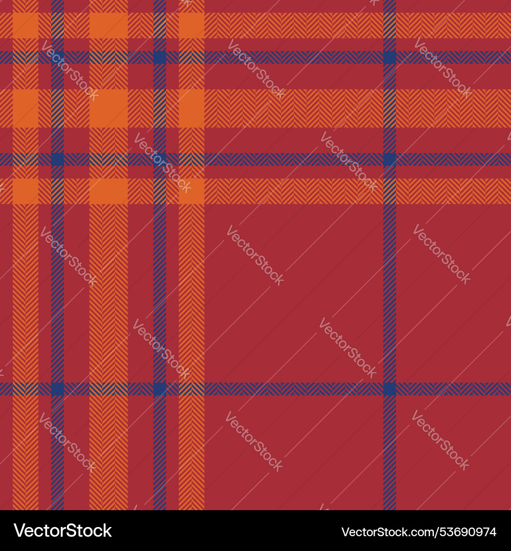 Plaid check pattern seamless fabric texture Vector Image