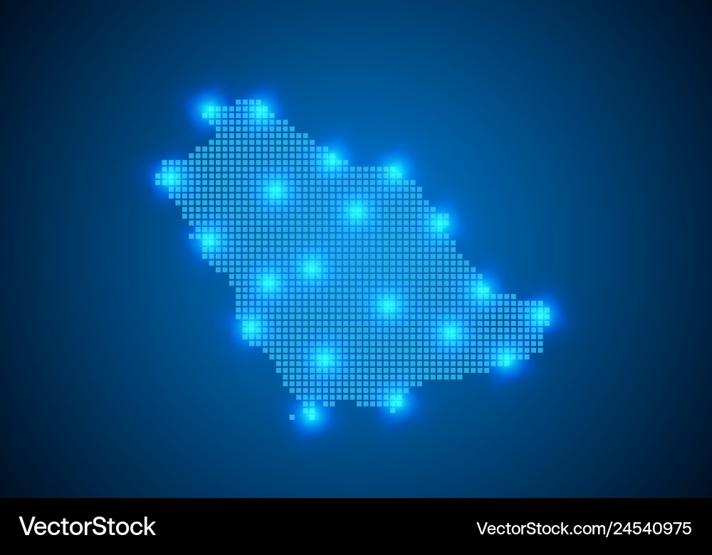 Abstract blue background with map internet line Abstract blue background with map internet line vector image