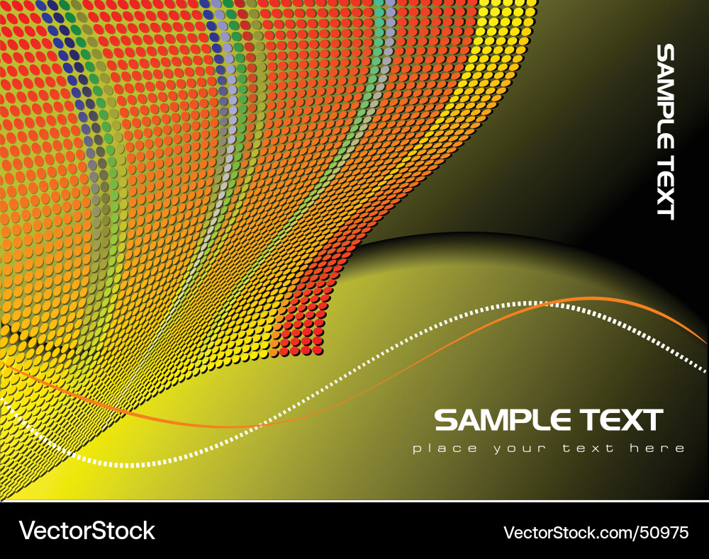 Dots abstract background Vector Image