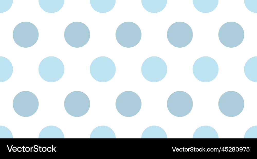 Seamless polka dot pattern repeating texture Seamless polka dot pattern repeating texture vector image