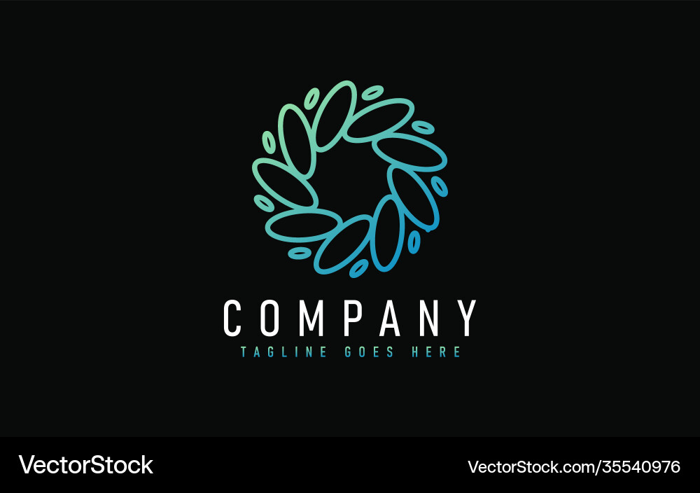 Abstract modern logo design based from circular Abstract modern logo design based from circular vector image