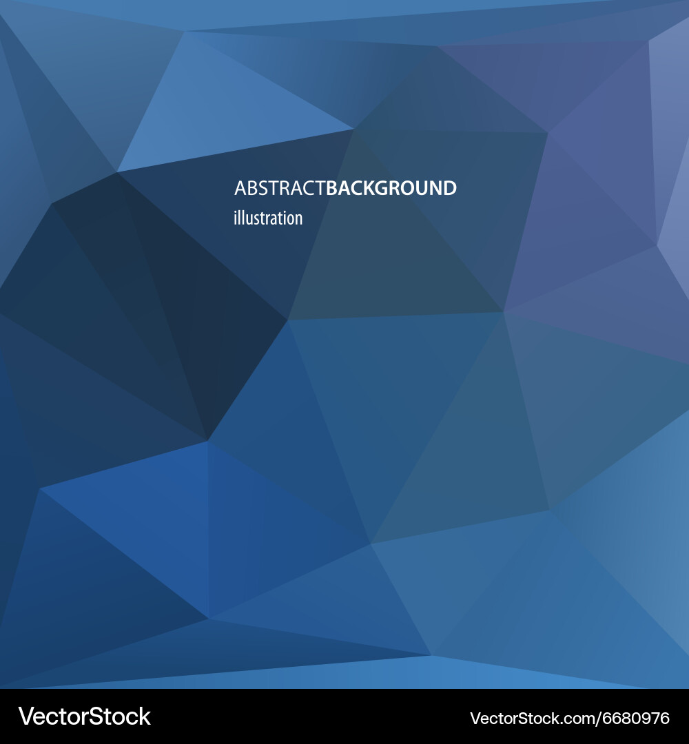 Abstract triangular background vector image