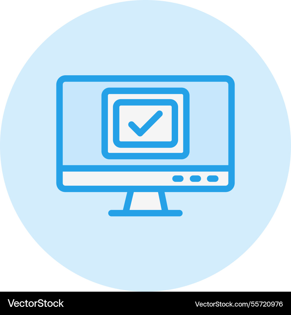 Checkbox icon design vector image