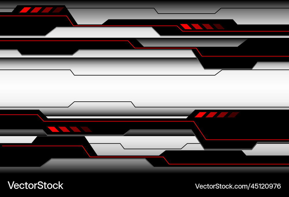 Cyber Circuit Tech Background vector image