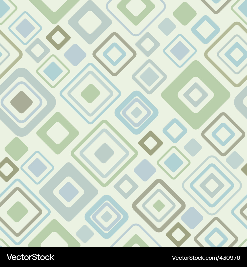 Geometric Square Pattern vector image
