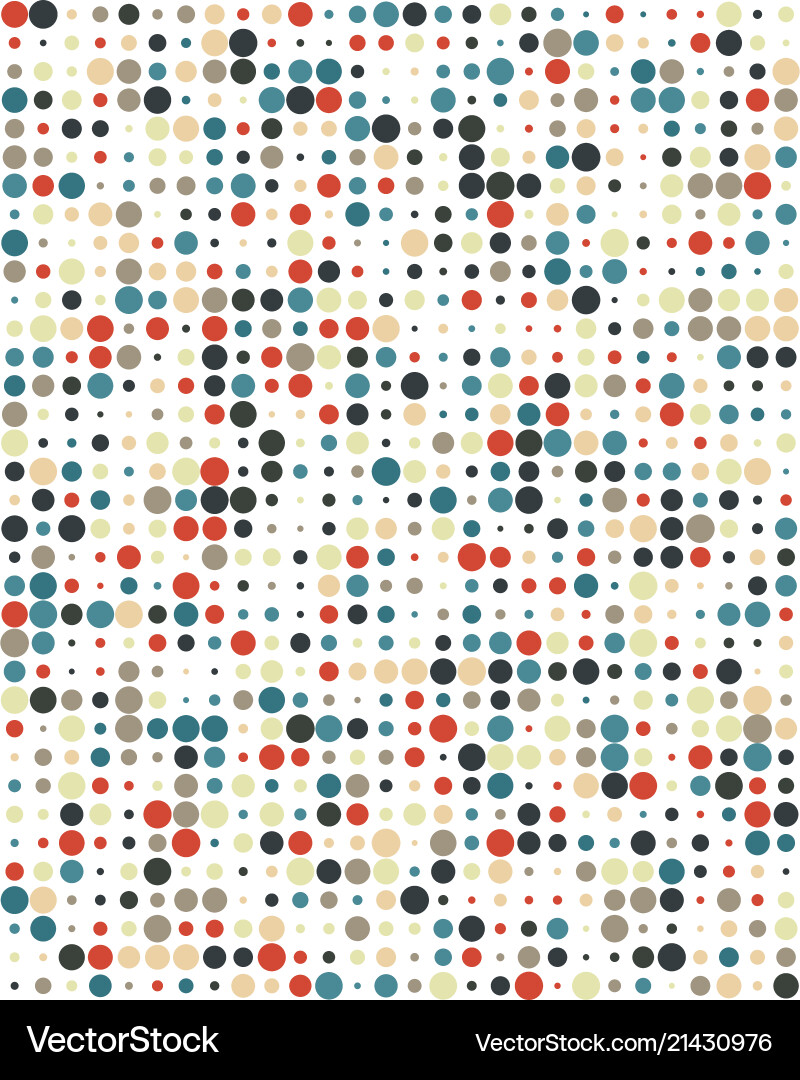 Seamless pattern with colorful dots Seamless pattern with colorful dots Vector Image