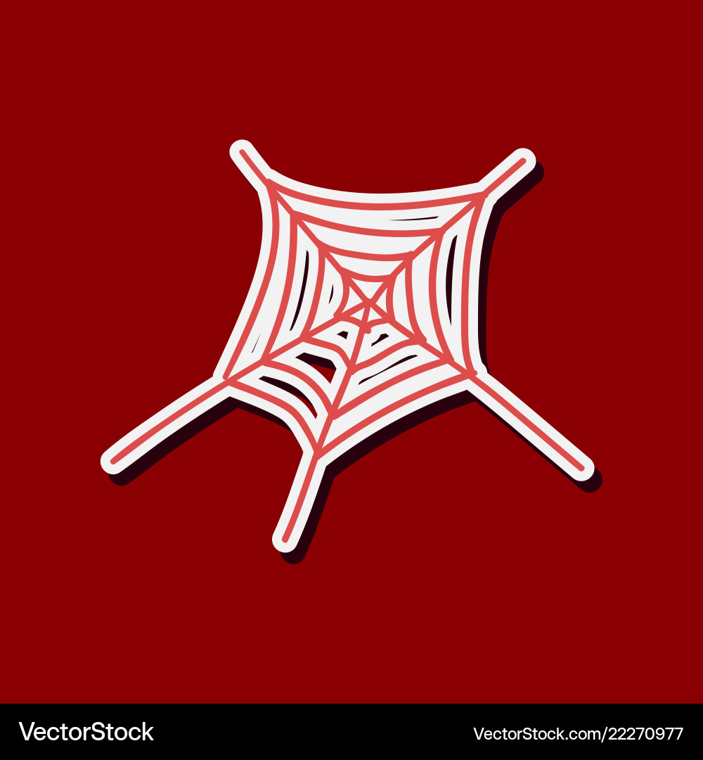 Cobweb icon outline of for web Cobweb icon outline of for web vector image
