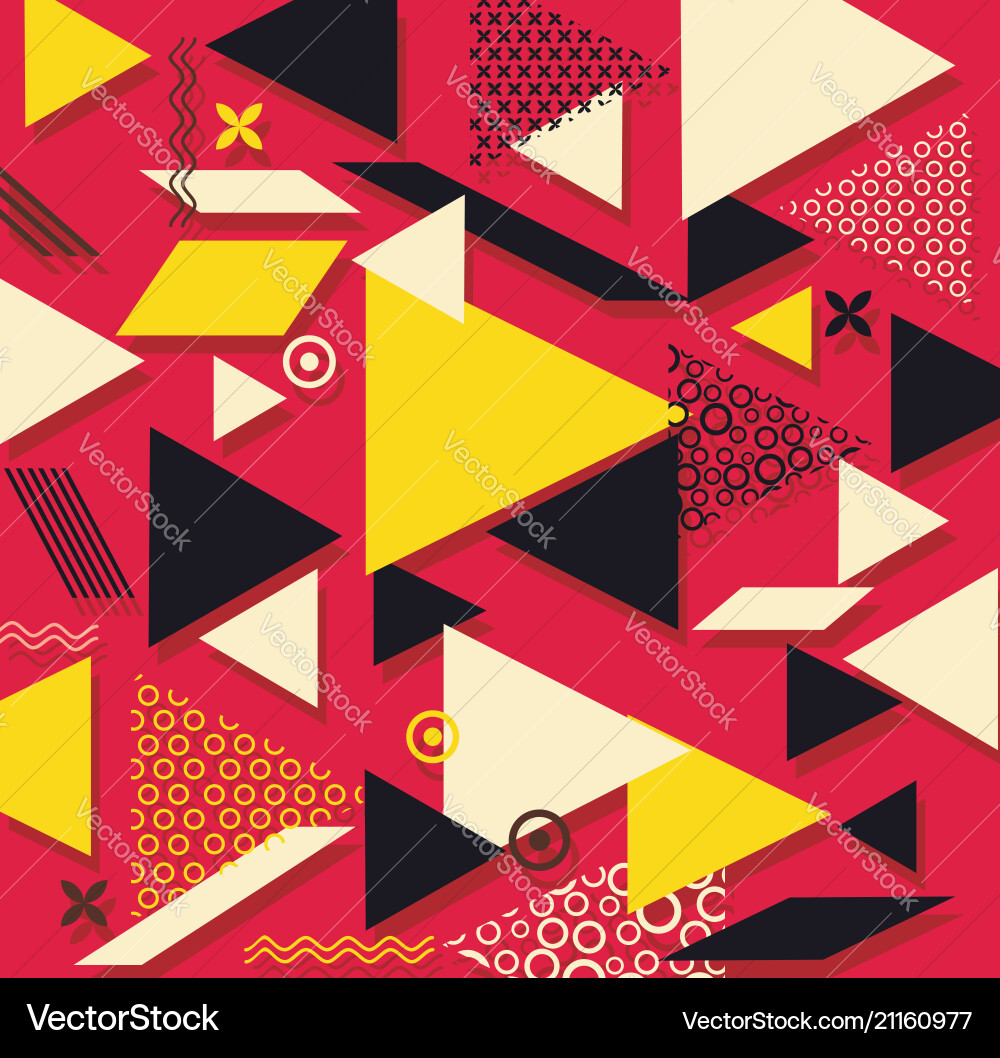 Flat geometric pattern macro elements can be used Flat geometric pattern macro elements can be used Vector Image