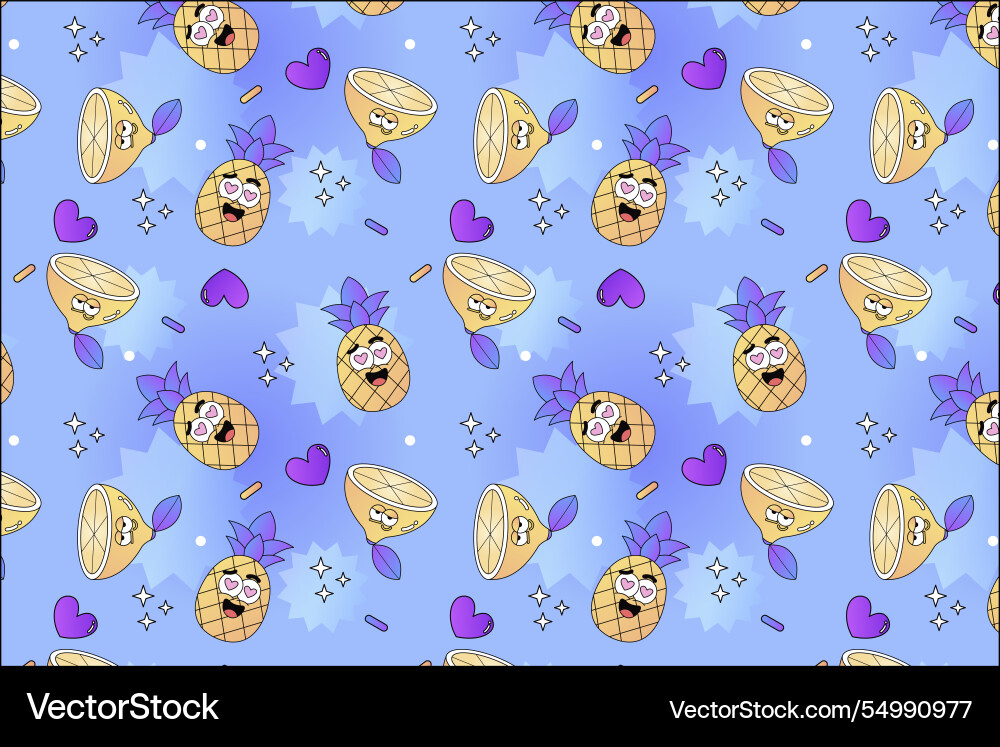 Gradient pastel color pattern vector image