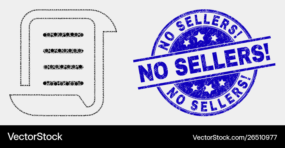 Pixelated scroll list icon and distress Pixelated scroll list icon and distress vector image