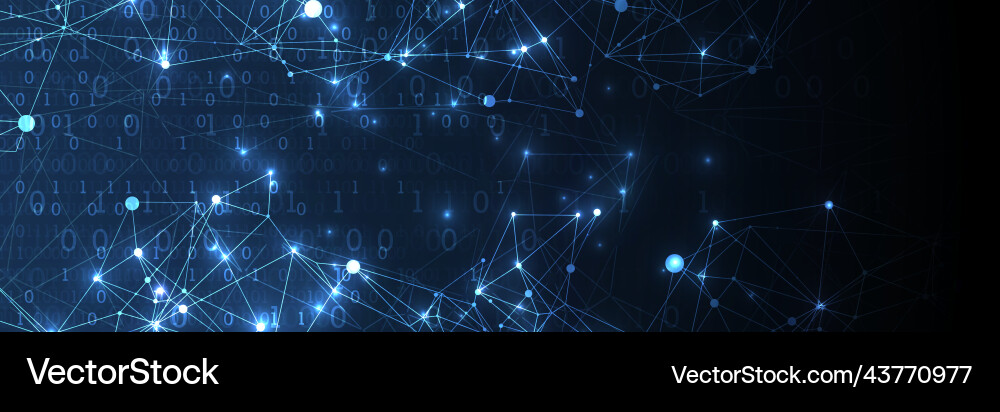 Technology background big data concept Technology background big data concept vector image