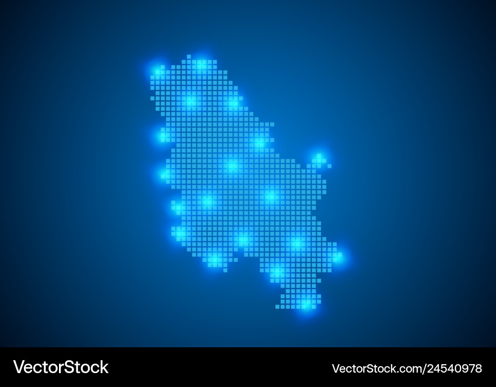 Abstract blue background with map internet line Abstract blue background with map internet line vector image