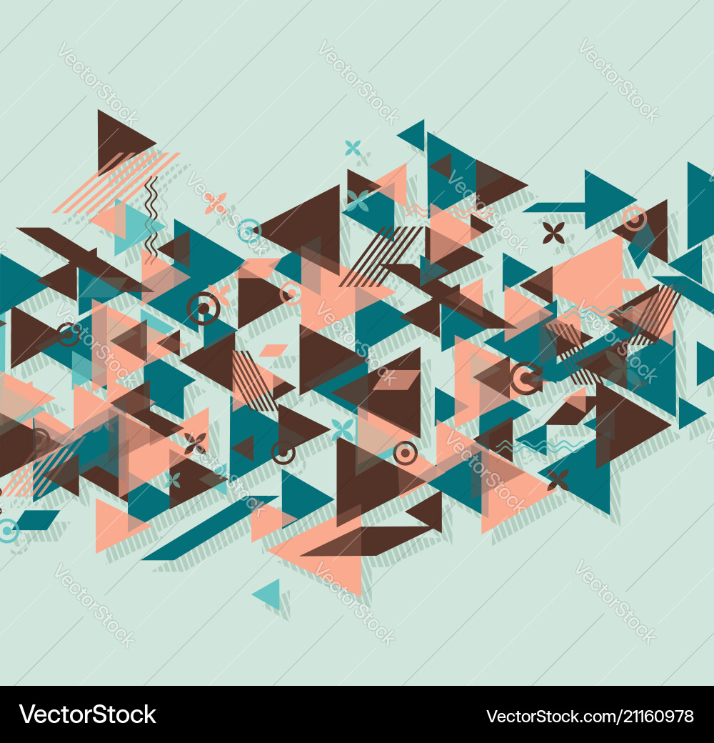 Flat geometric pattern can be used for brochures Flat geometric pattern can be used for brochures vector image