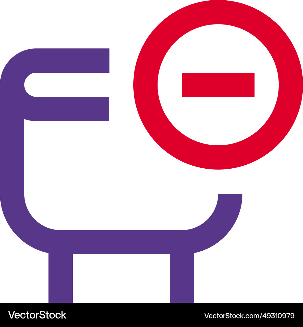 Disabling the capacitor feature to prevent errors Vector Image
