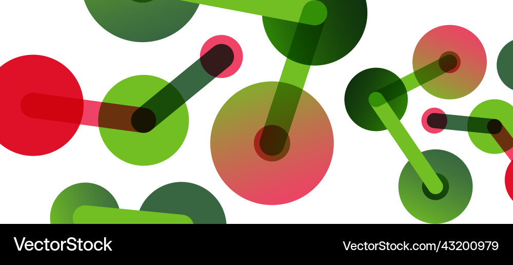 Network concept abstract background dots Vector Image