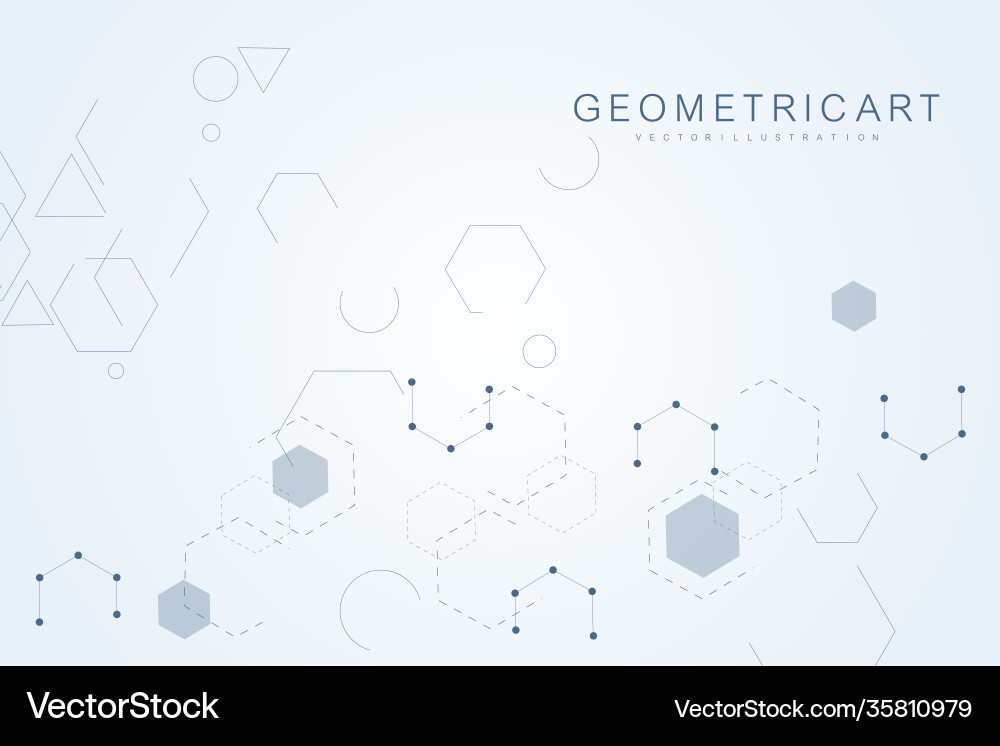 Science network pattern connecting lines and dots Science network pattern connecting lines and dots vector image