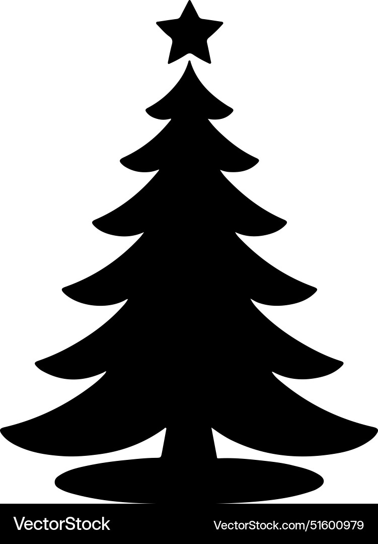 Weihnachtsbaum silhouette weiß Hintergrund Weihnachtsbaum silhouette weiß Hintergrund vektorbild