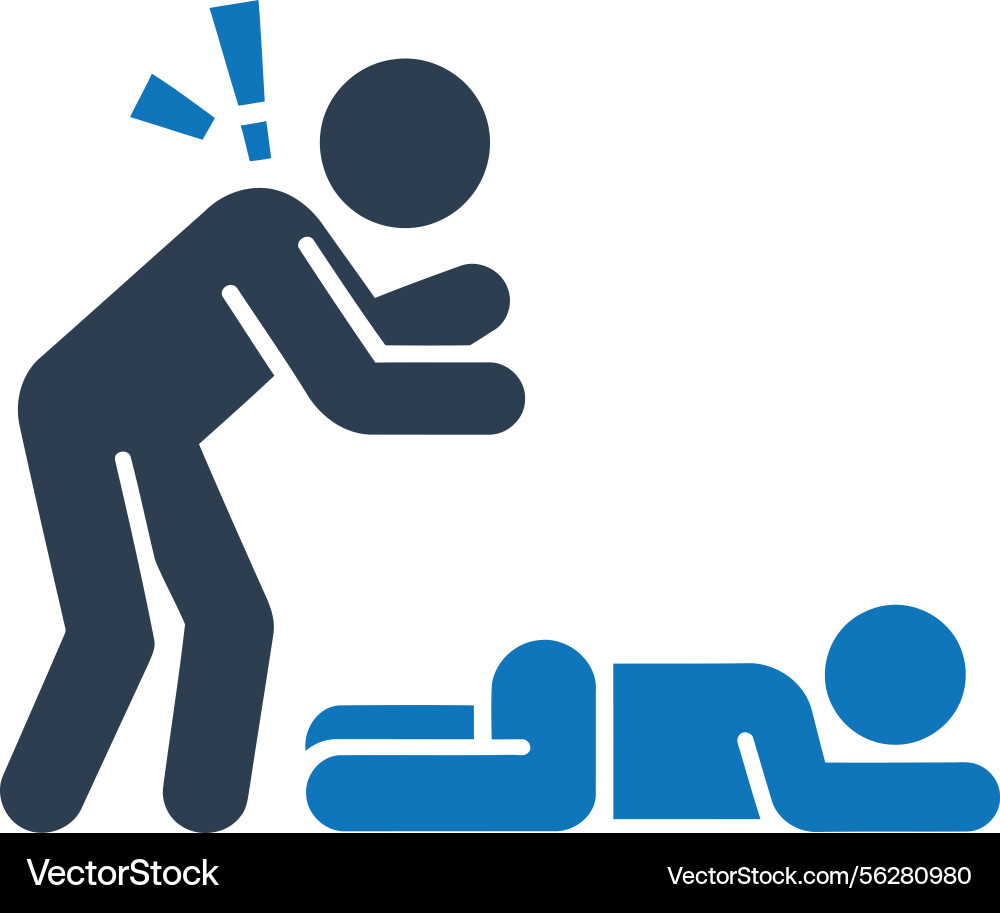 CPR Response Icon Royalty Free Vector Image - VectorStock