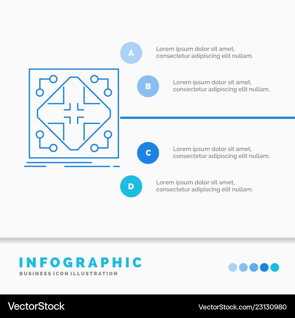 Data infrastructure network matrix grid Data infrastructure network matrix grid vector image