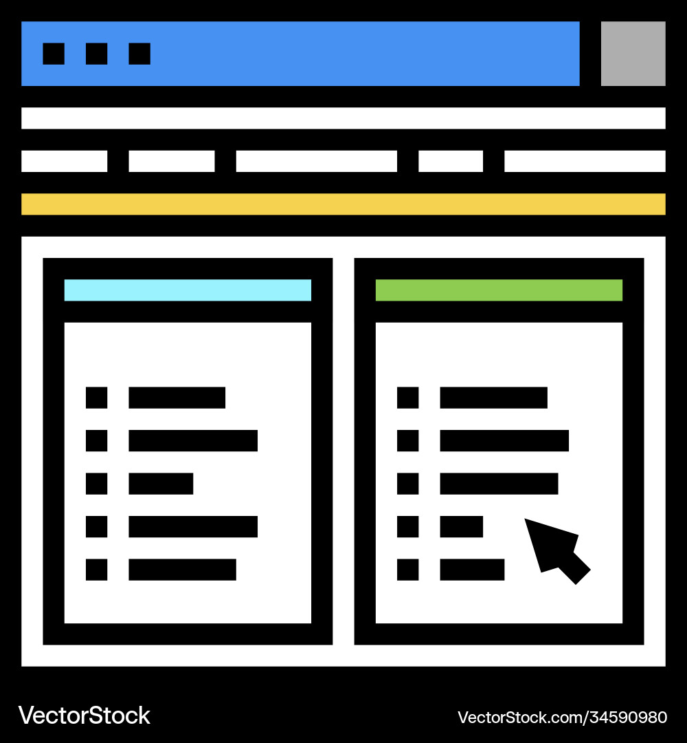 Internet file hosting color icon vector image