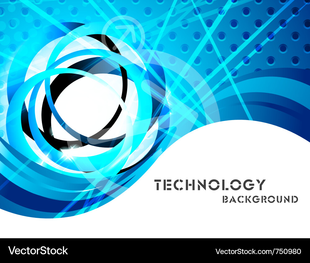 Tech background Vector Image