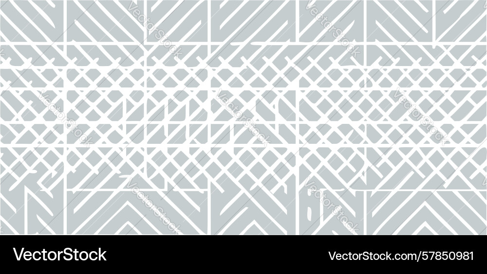 Repeating geometric line art pattern design Vector Image