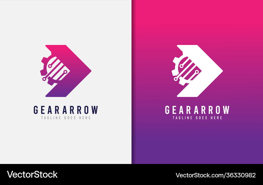 Creative logo design based arrow shape usable Creative logo design based arrow shape usable Vector Image