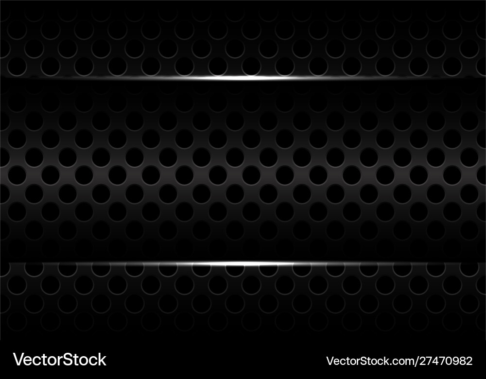 Dark Circle Mesh Texture Vector Image