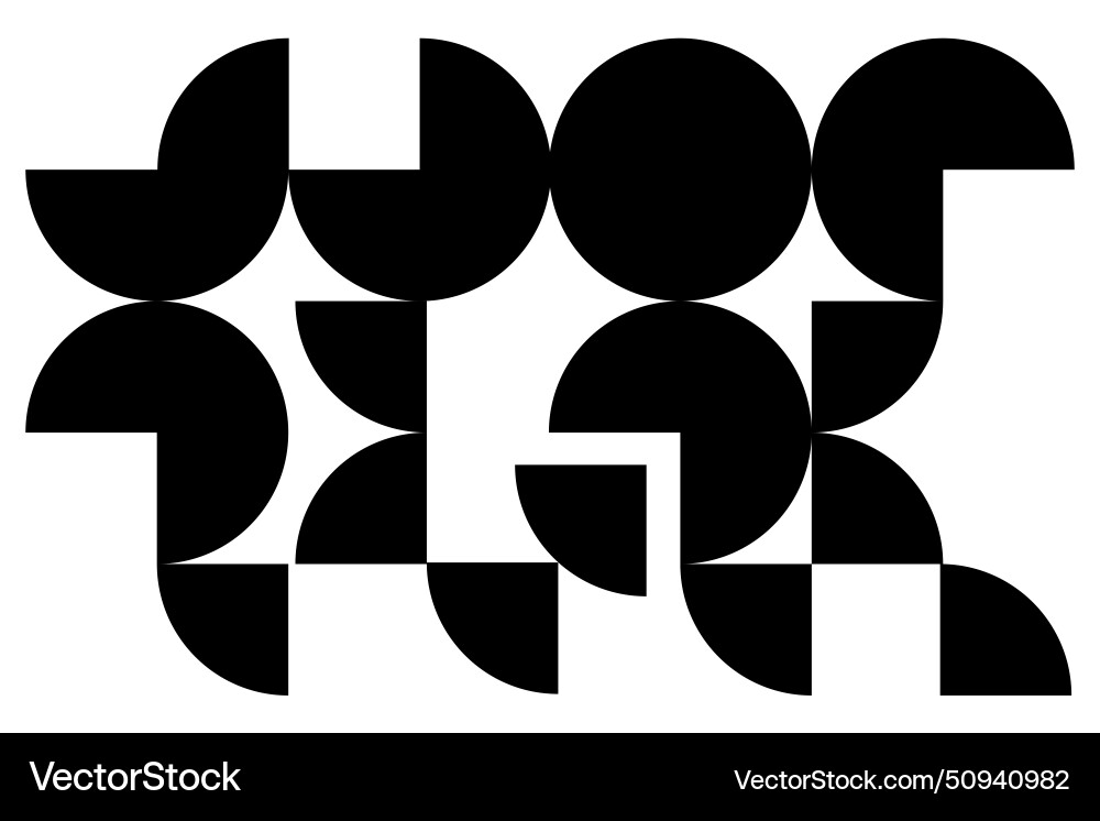 Flat mosaic pattern design Flat mosaic pattern design Vector Image