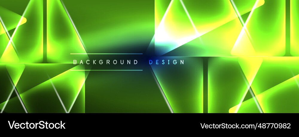 Neon lights hacking geometric background virtual Neon lights hacking geometric background virtual vector image
