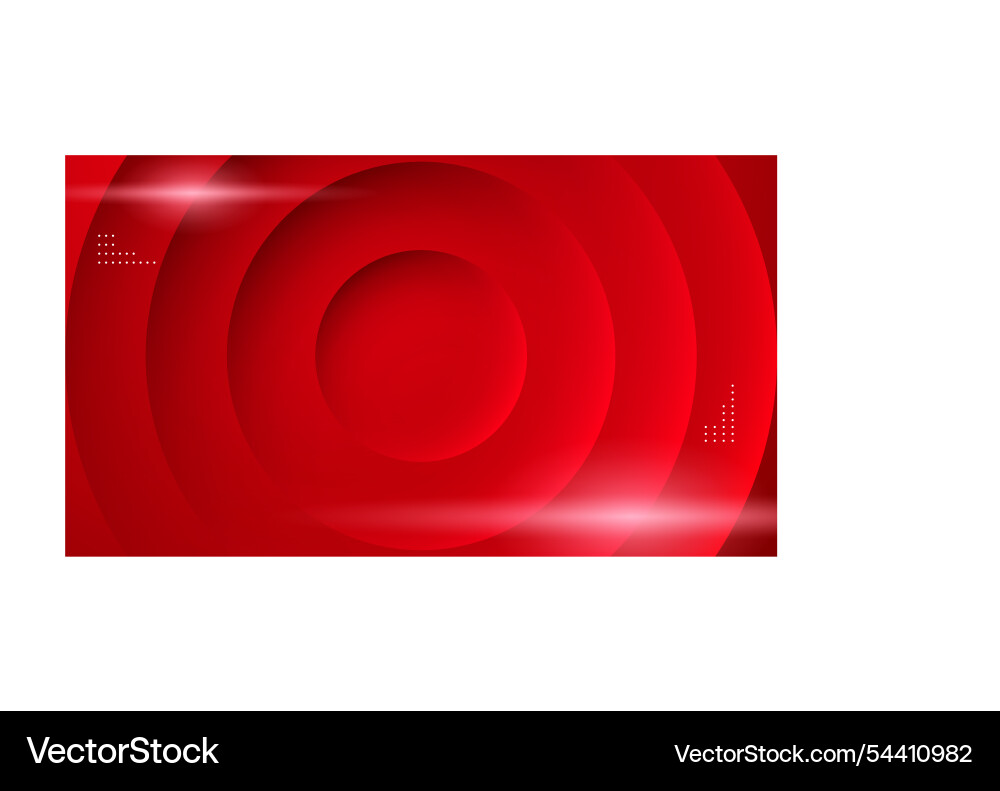 Red circle paper layer abstract background Red circle paper layer abstract background vector image