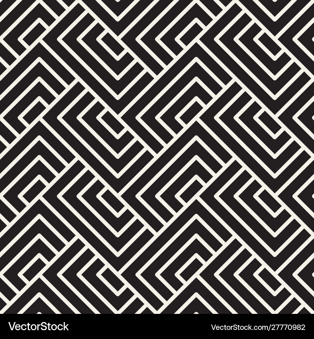 Seamless pattern stylish linear background trendy Seamless pattern stylish linear background trendy vector image