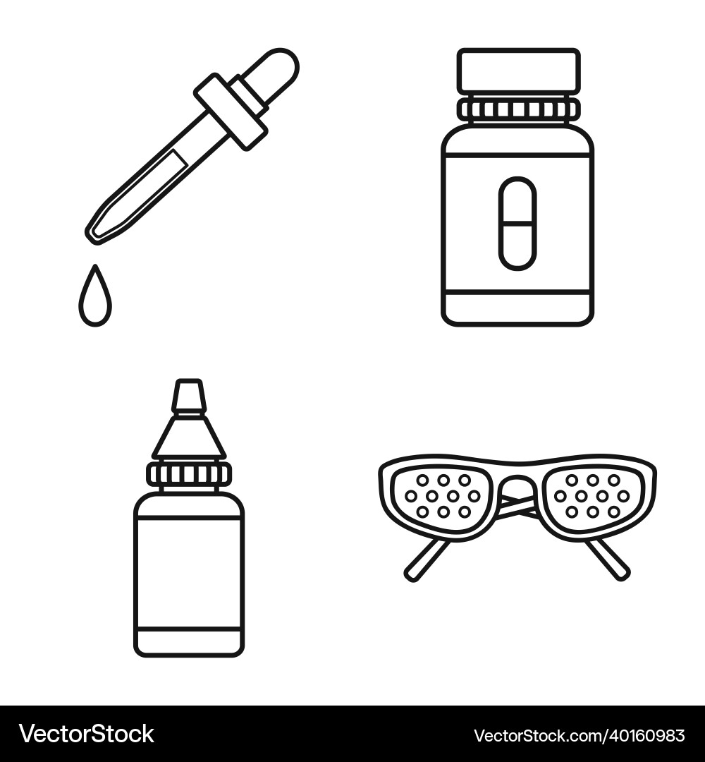Design of correction and optometry sign Design of correction and optometry sign Vector Image