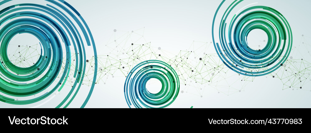 Futuristic Wireframe Plexus Background vector image
