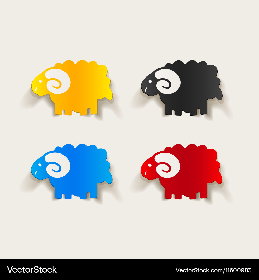 Realistic design element Vector Image