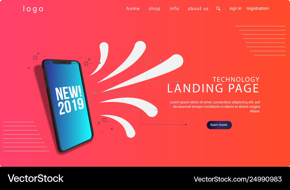 Web page design templates image Web page design templates image vector image