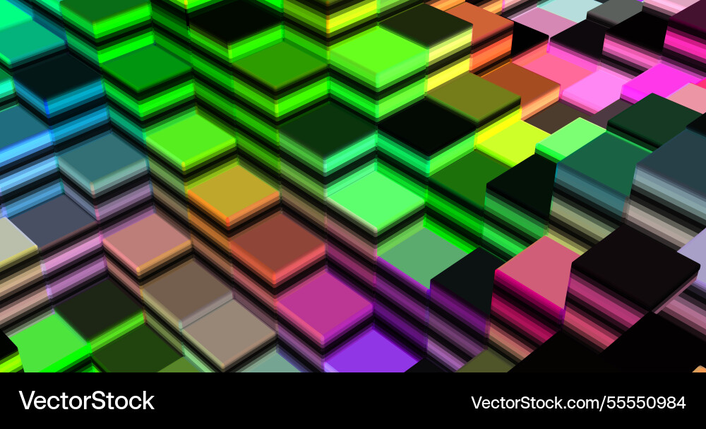 Abstract images of an array geometric shapes Abstract images of an array geometric shapes vector image