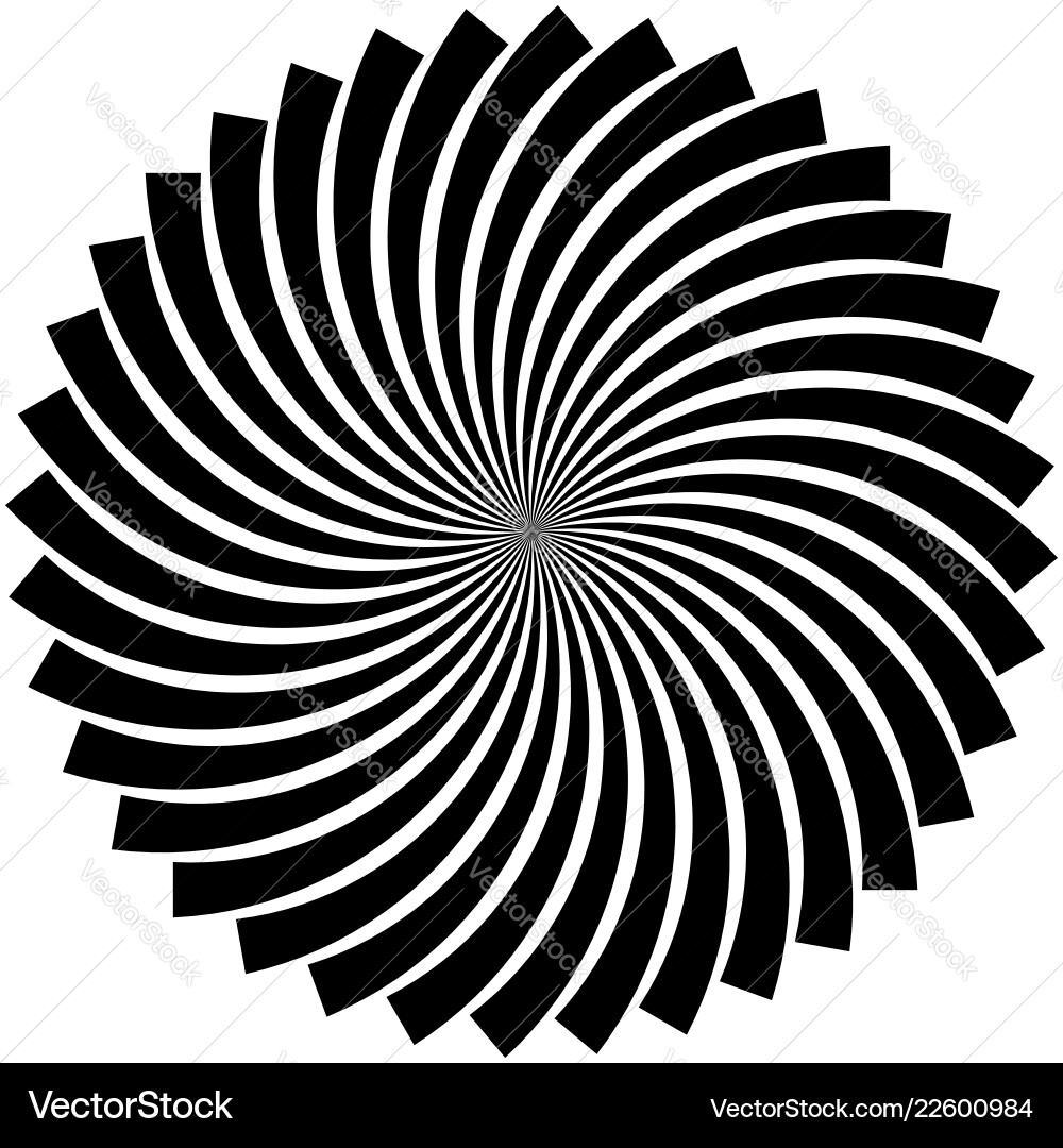 Abstract spiral shape vortex element Abstract spiral shape vortex element Vector Image