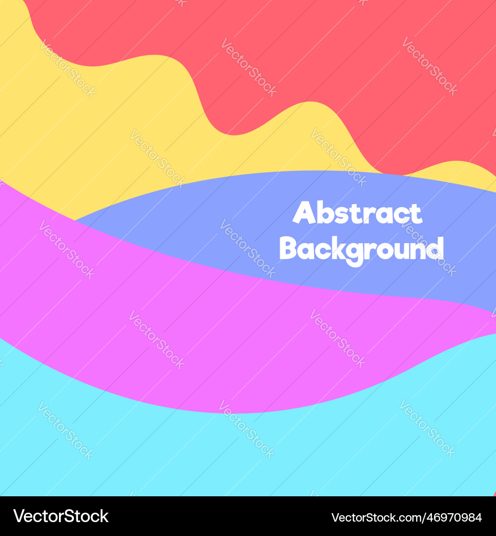 Dynamic futuristic abstract wave background vector image