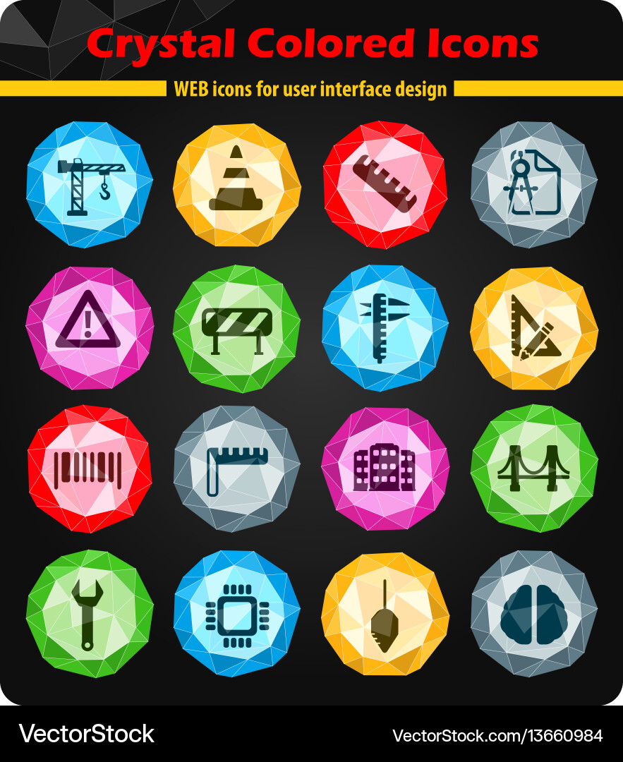 Engineering simply icons Vector Image